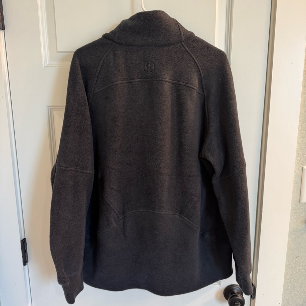 lululemon tumbled fleece funnel neck full zip - Picture 3 of 4